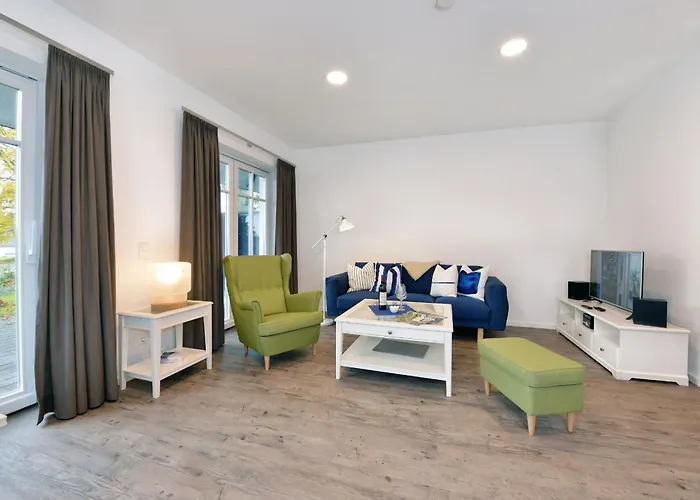 Blaues Haus App 1 In アパート